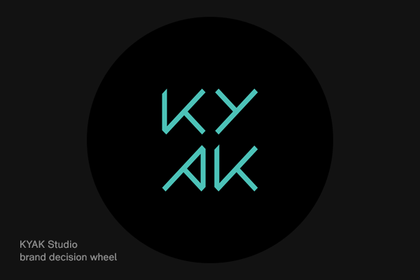 KYAK Studio branding gif