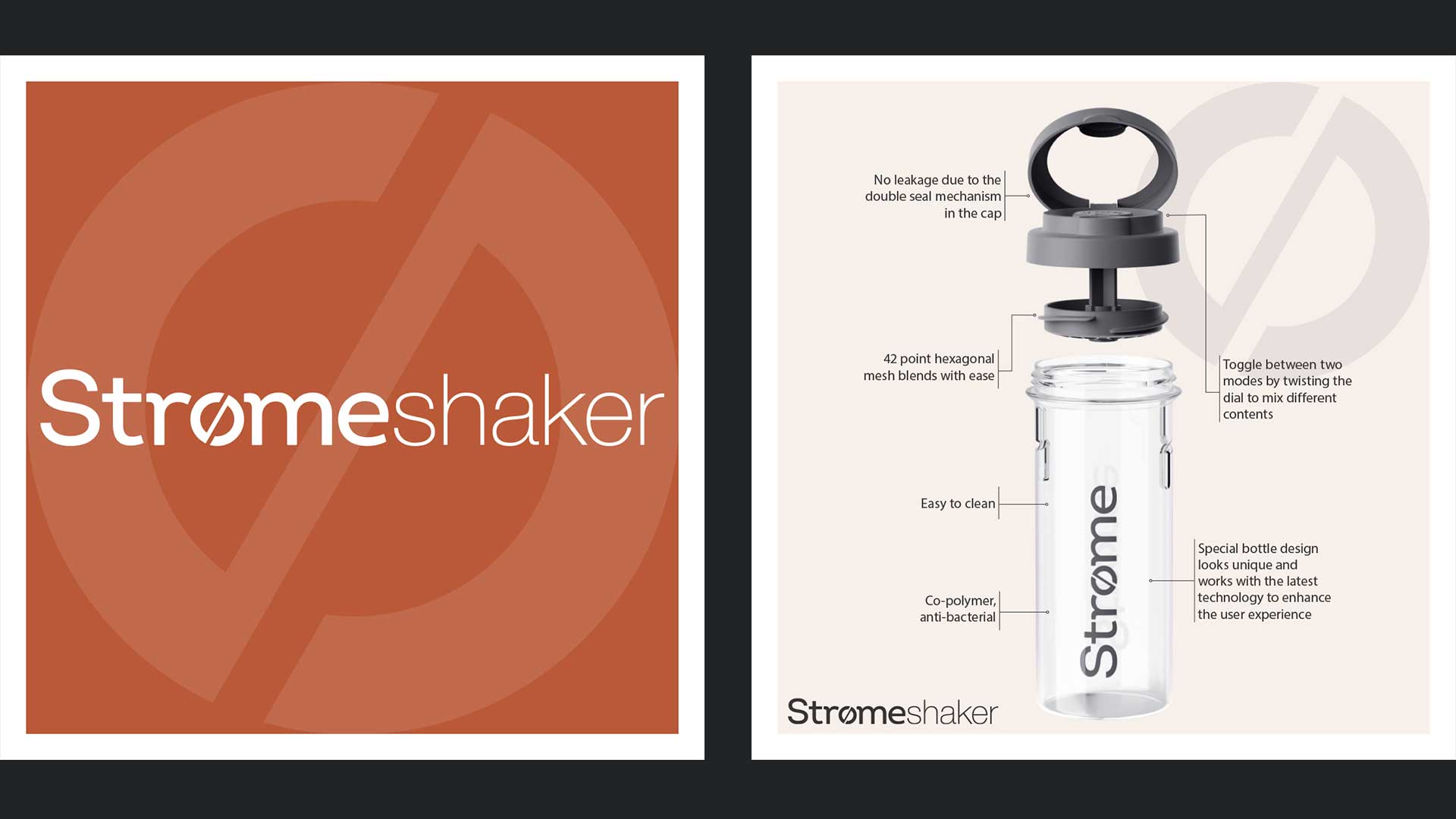 StromeShaker brand elements