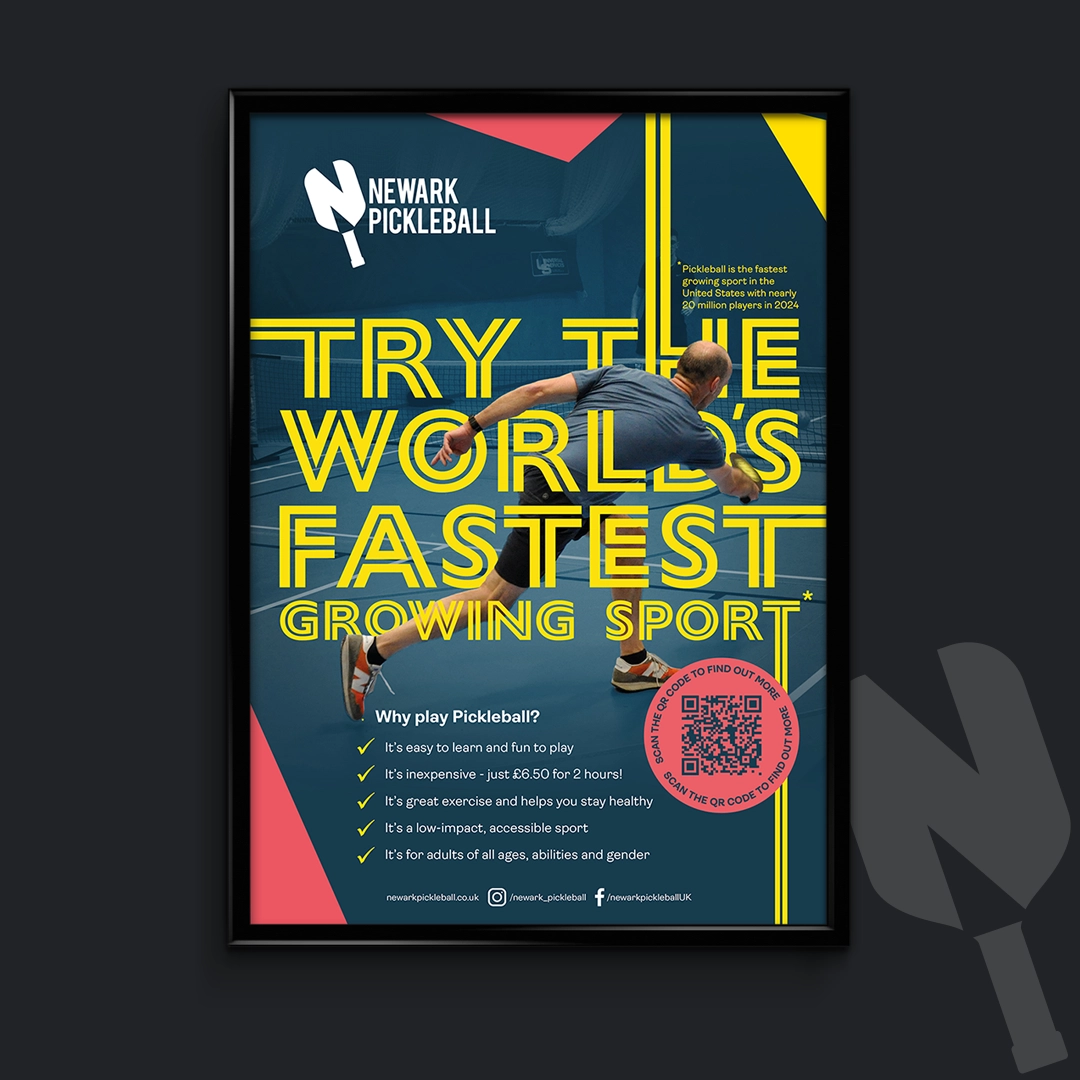 Newark Pickleball Poster