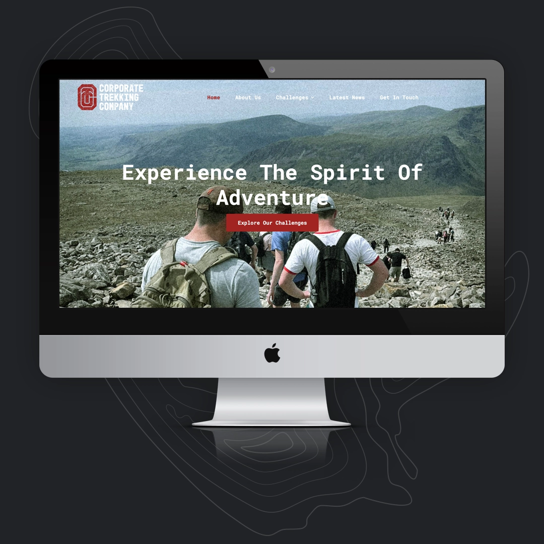 Corporate Trekking Company website