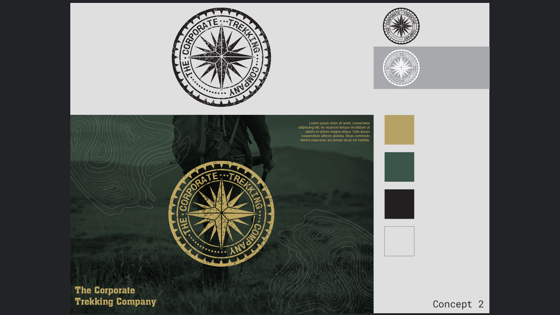 Corporate Trekking Company brand concept 2
