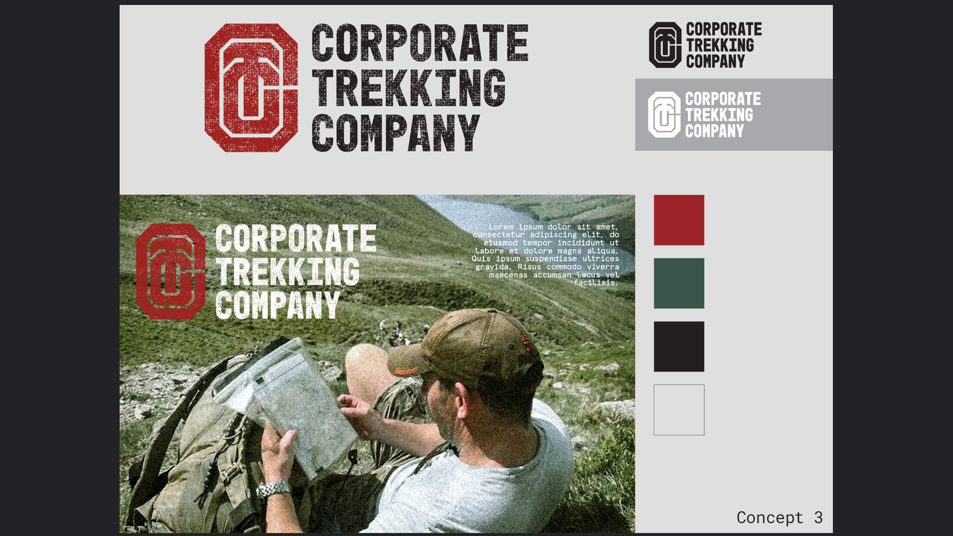 Corporate Trekking Company brand concept 3