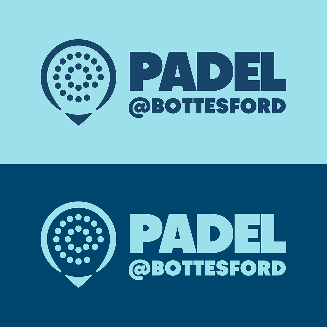 Padel@Bottesford logo versions image