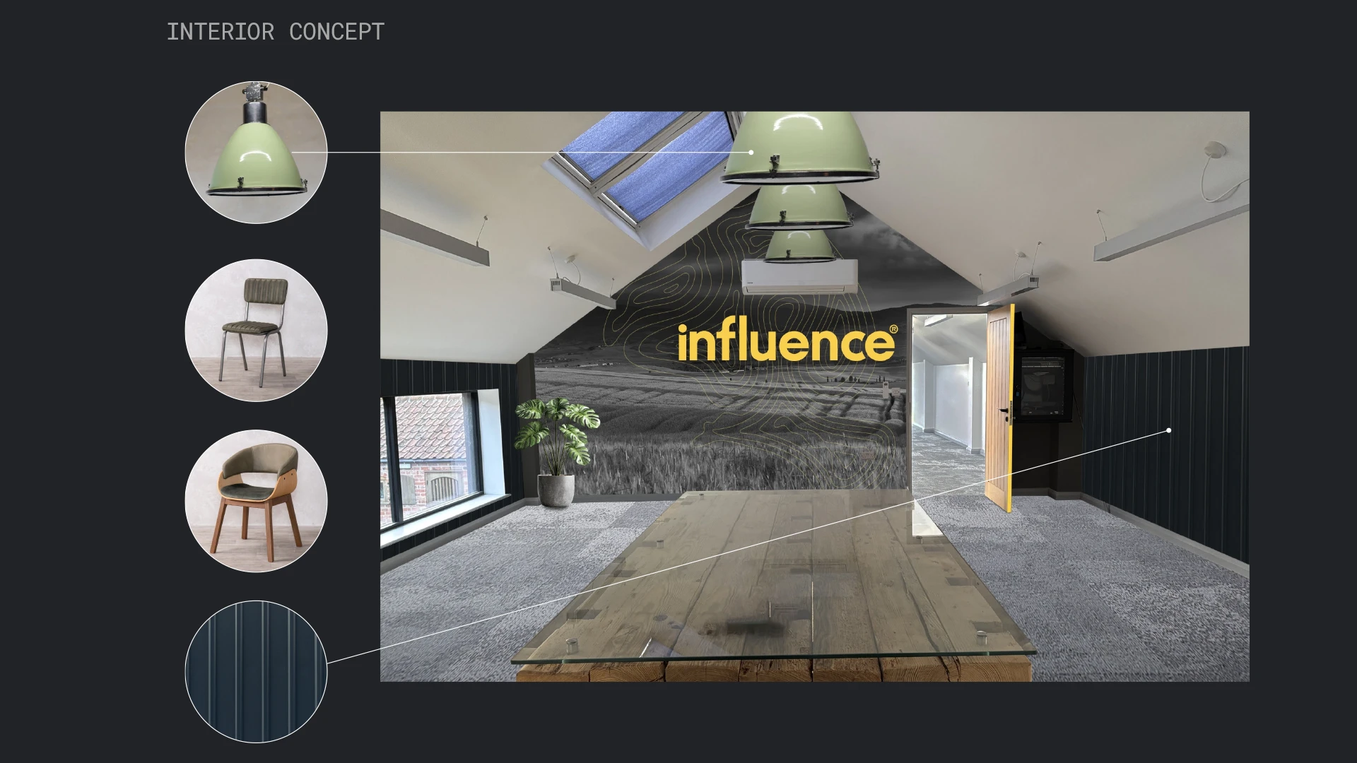 Influence interior concepts image